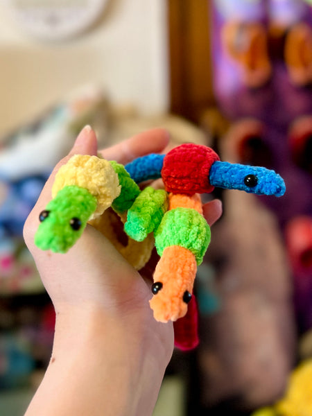 Mystery Sour Gummy Worm Plushie